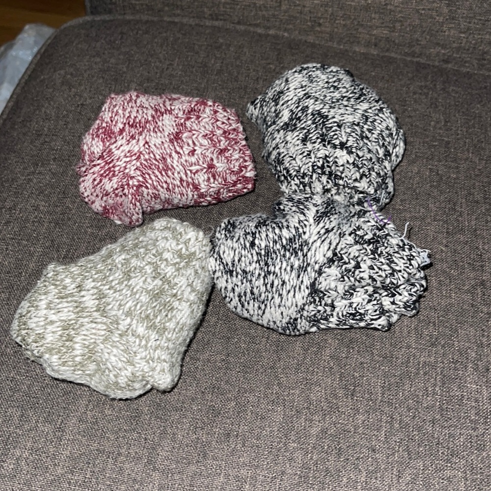 4 Wool Ankle Socks from Costco.